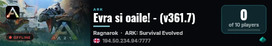 Evra si oaile! - (v361.7) live status badge