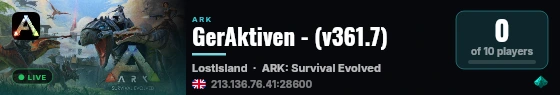 GerAktiven - (v361.7) live status badge
