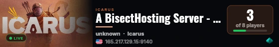 A BisectHosting Server - bf918669 live status badge