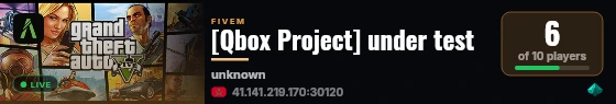 under test built with Qbox Project by The Community! live status badge