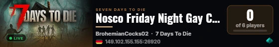 Nosco Friday Night Gay Cocks live status badge