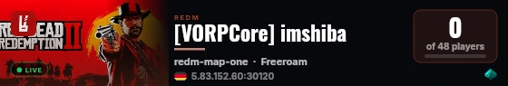 [VORPCore] imshiba live status badge