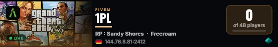 1PL live status badge