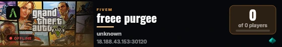 freee purgee live status badge