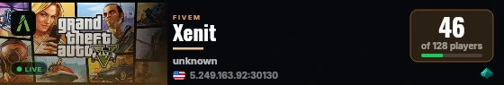 Xenit live status badge