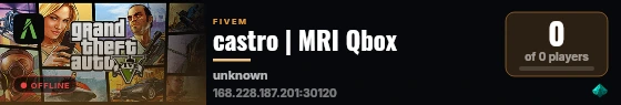 castro | MRI Qbox live status badge