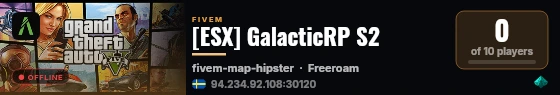 [ESX] GalacticRP S2 live status badge