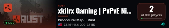 xkilrx Gaming | PvPvE Nightmare | Skills & Bosses live status badge