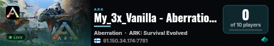 My_3x_Vanilla - Aberration - (v361.7) live status badge