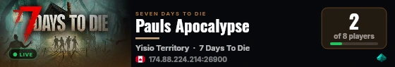 Pauls Apocalypse live status badge