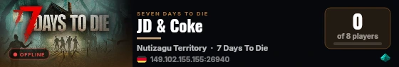 JD & Coke live status badge