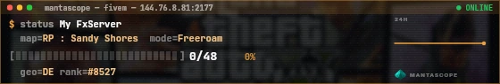 Console badge preview