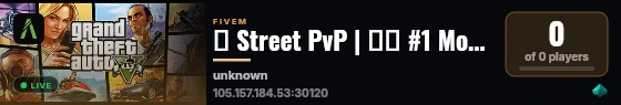 🔥 Street PvP | 🇲🇦 #1 Moroccan Arena | ⚡ Smooth FPS | 🎯 Skill Based live status badge