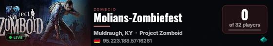 Molians-Zombiefest live status badge