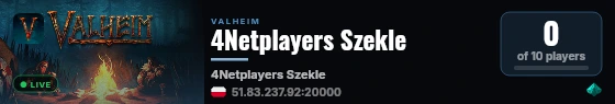 4Netplayers Szekle live status badge