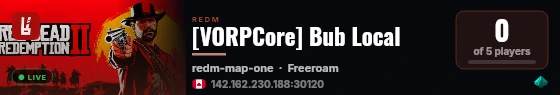[VORPCore] Bub Local live status badge