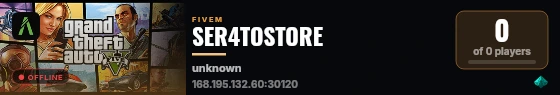 SER4TOSTORE live status badge