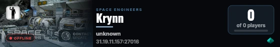 Krynn live status badge