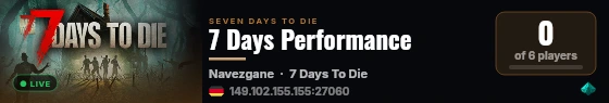 7 Days Performance live status badge