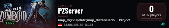 PZServer live status badge