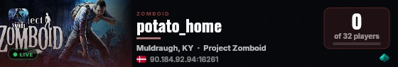 potato_home live status badge