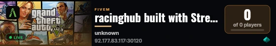 racinghub built with StreetKings! live status badge