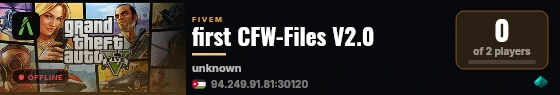first CFW-Files V2.0 live status badge