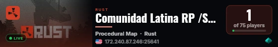 Comunidad Latina RP /SOLO/DUO/TRIO -ESP/LATINO live status badge