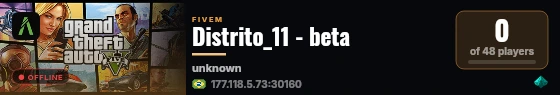 Distrito_11 - beta live status badge