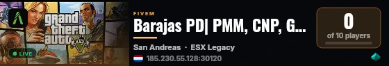Madrid PD | PMM, CNP Y GC, SUMMA Y SANMUR, BOMBEROS | Servicios reales | Rol serio y activo live status badge