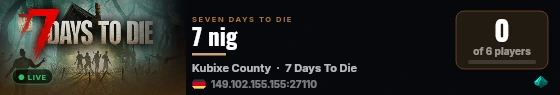 7 nig live status badge