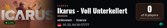 Ikarus - Voll Unterkellert live status badge