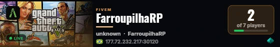 FarroupilhaRP live status badge