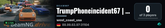 TrumpPhoneincident67 | Connect Hosting live status badge
