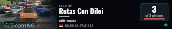 Rutas Con Dilei live status badge