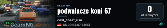 podwalacze koni 67 live status badge