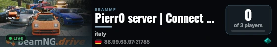 Pierr0 server | Connect Hosting live status badge