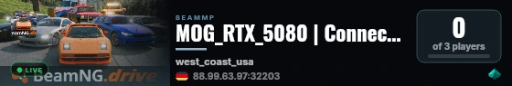 MOG_RTX_5080 | Connect Hosting live status badge