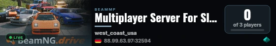 Multiplayer Server For Slovakia | Connect Hosting live status badge