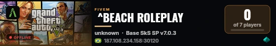  ^BEACH ROLEPLAY live status badge