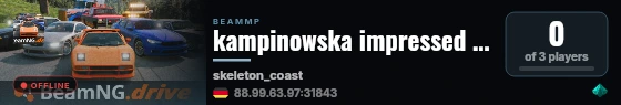kampinowska impressed | Connect Hosting live status badge