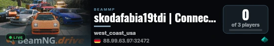 skodafabia19tdi | Connect Hosting live status badge
