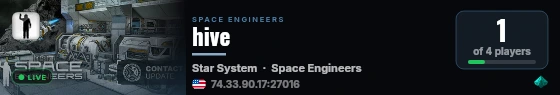 hive live status badge