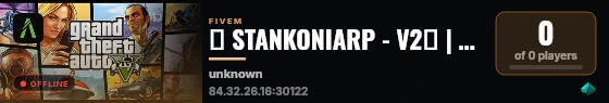 🌆 STANKONIARP - V2🐍 | 🇫🇷 LE RP NOUVELLE GÉNÉRATION | 🚓 Serious RP • 💼 Économie • 🔥 Immersion live status badge