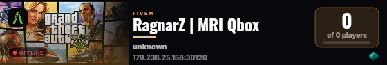 RagnarZ | MRI Qbox live status badge