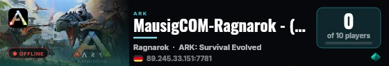 MausigCOM-Ragnarok - (v361.7) live status badge
