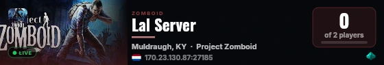 Lal Server live status badge