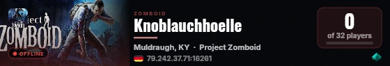 Knoblauchhoelle live status badge