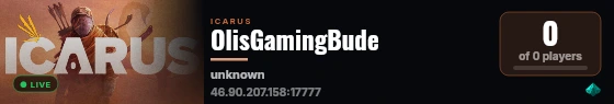 OlisGamingBude live status badge