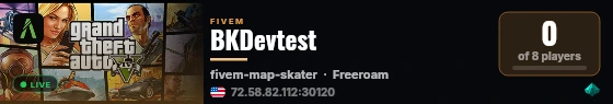 BKDevtest live status badge